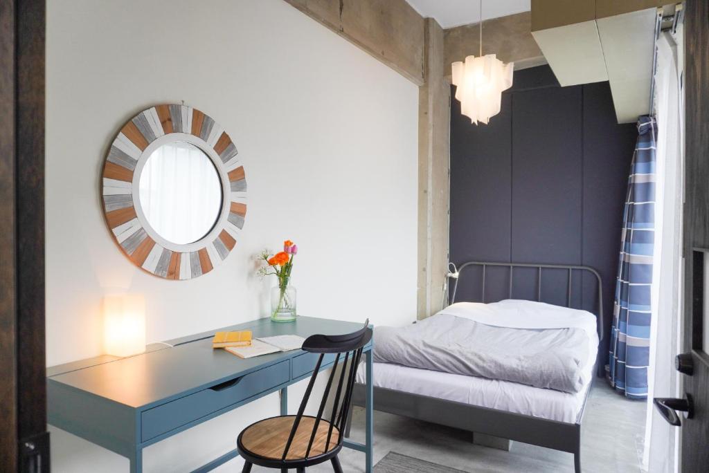 Postel nebo postele na pokoji v ubytování Hostel Niniroom
