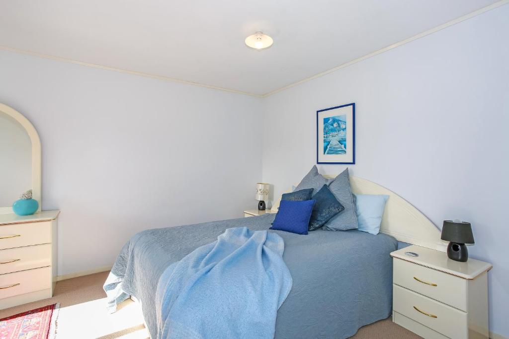 Postel nebo postele na pokoji v ubytování Self Contained Cottage Pukekohe