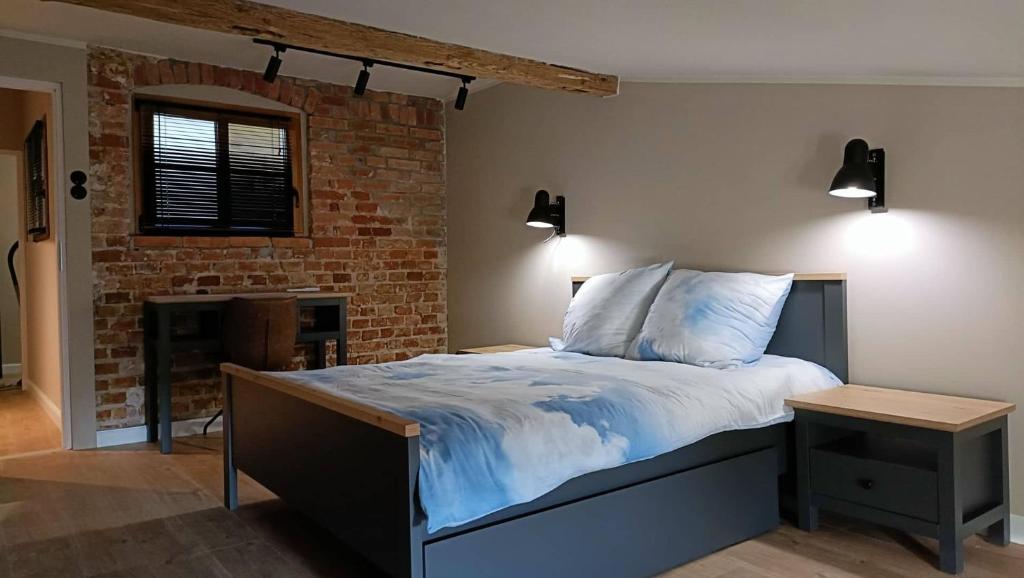 Katil atau katil-katil dalam bilik di LOFT Szewska 6 - Old Town - Parking Free