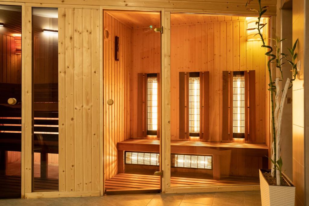 Koupelna v ubytování Hotel Jasná