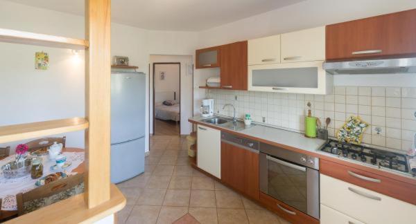 Kuchyňa alebo kuchynka v ubytovaní Apartments Villa Leylandia