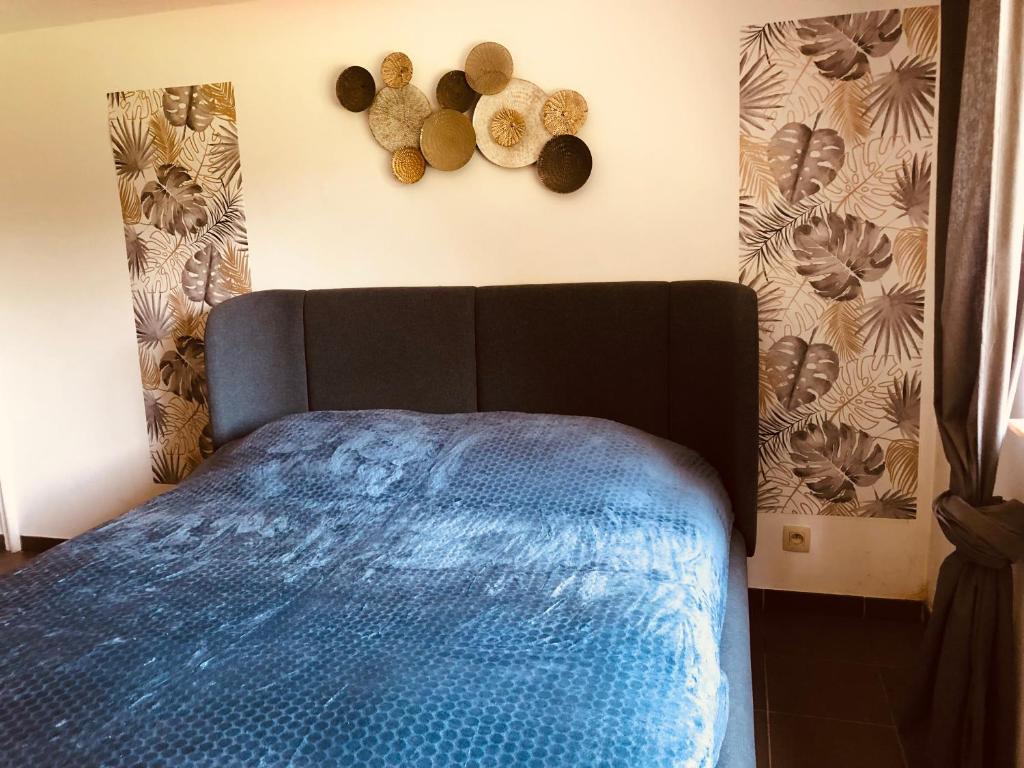 Postel nebo postele na pokoji v ubytování Gîte la mosane