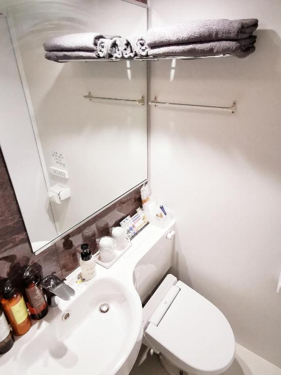 Koupelna v ubytování Hotel mond omiya