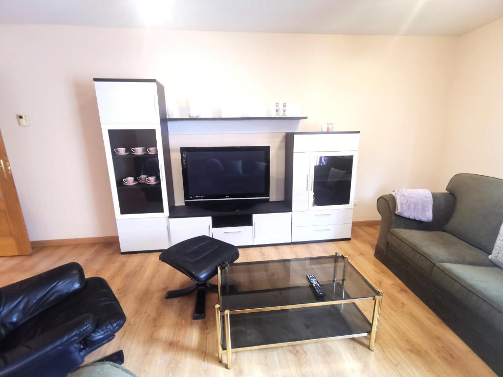 Posezení v ubytování Riaza Vacacional - Apartamento en el centro