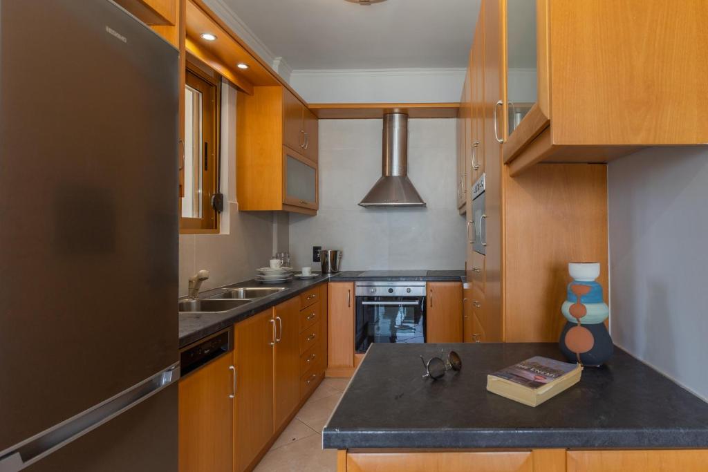 A kitchen or kitchenette at Villa Di Capri