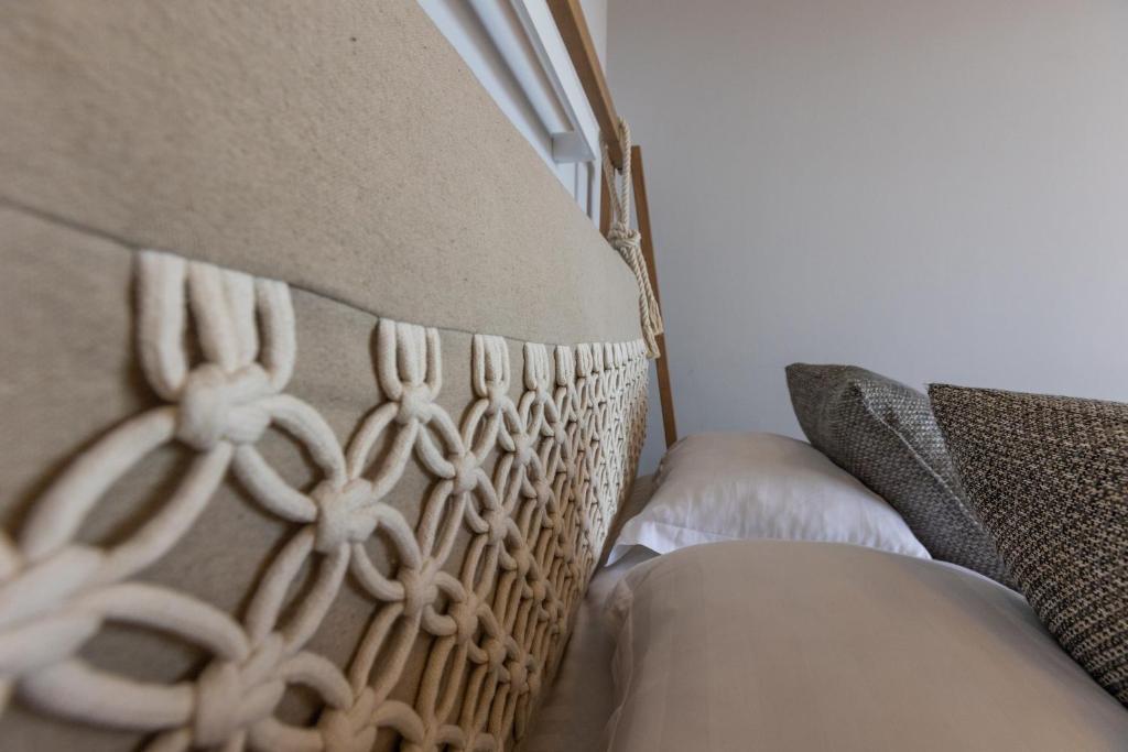 A bed or beds in a room at Villa Di Capri