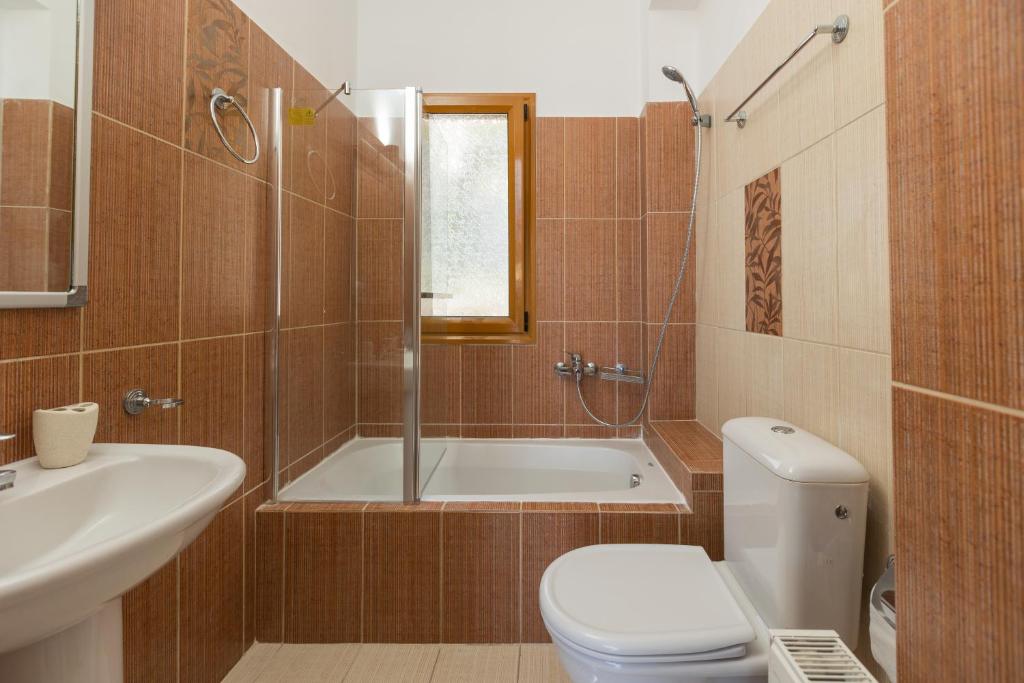 A bathroom at Villa Di Capri