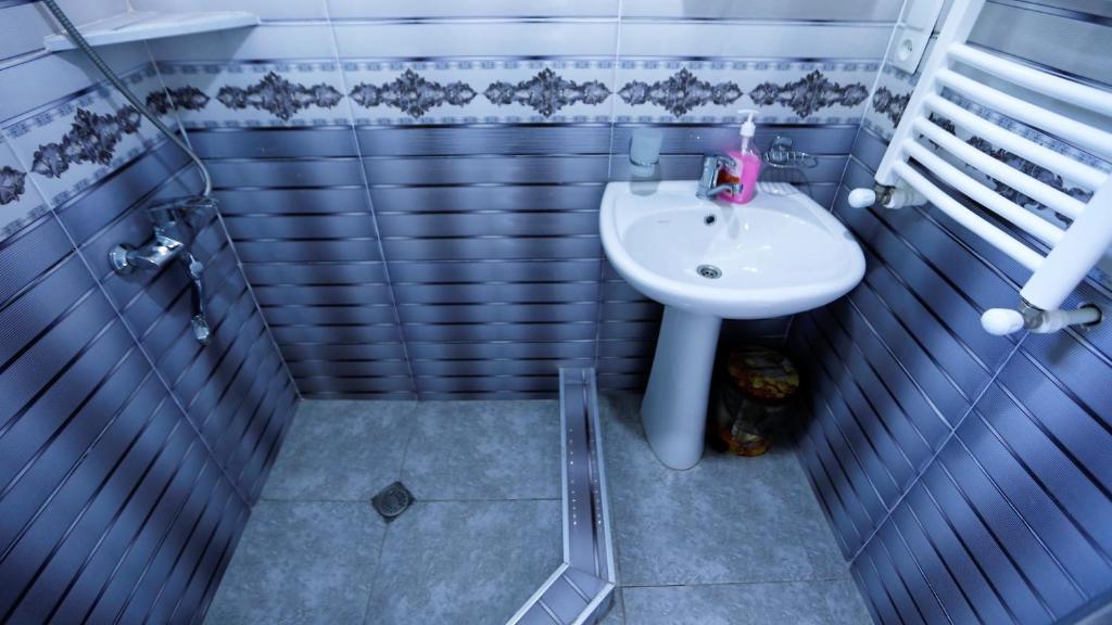 Koupelna v ubytování Lilia guesthouse