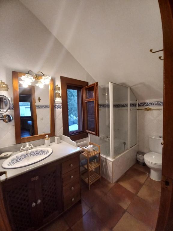 Kúpeľňa v ubytovaní EL REFUGIO DE GORIZ