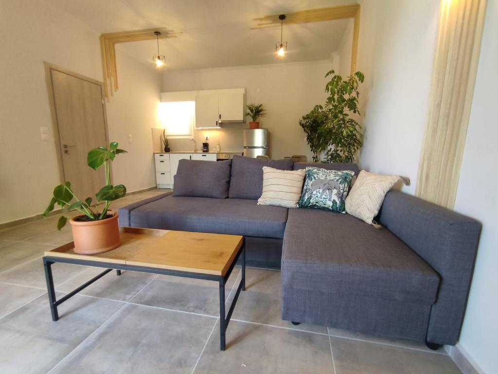 Posezení v ubytování Coritos apartments Corfu