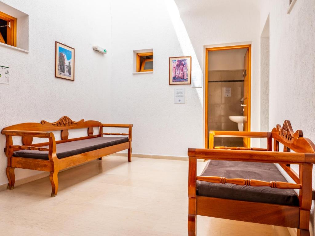 Posezení v ubytování Elounda Alikes Suites & Studios
