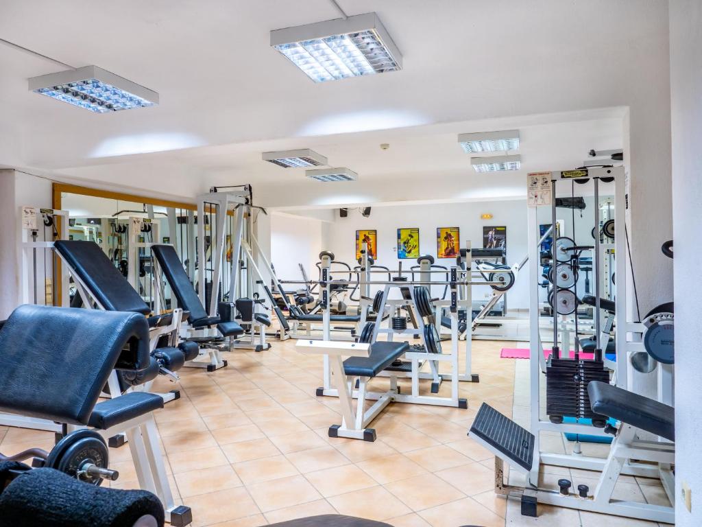 Fitness centrum a/nebo fitness zařízení v ubytování Elounda Alikes Suites & Studios