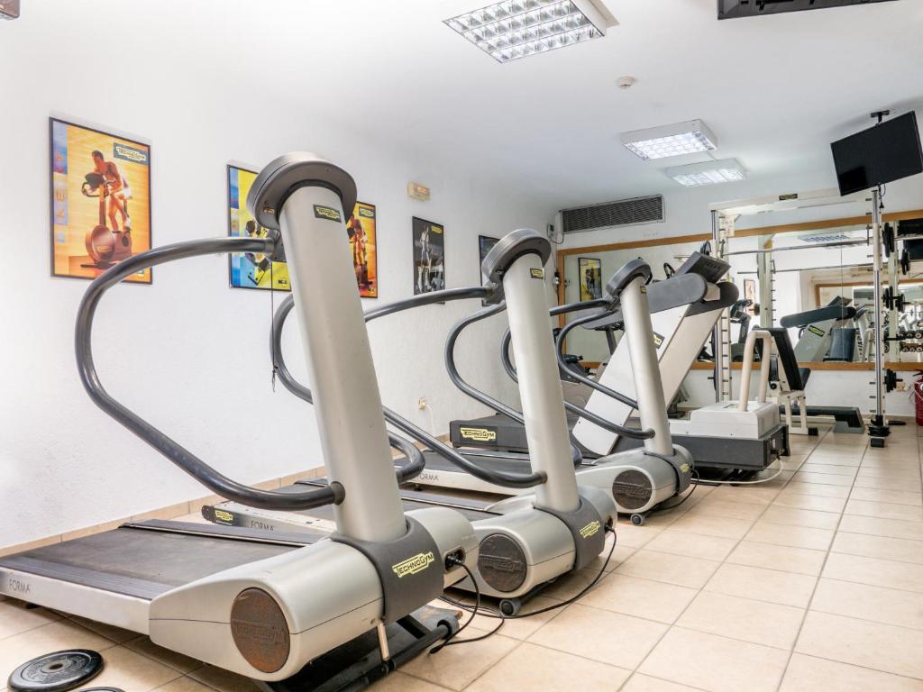 Fitness centrum a/nebo fitness zařízení v ubytování Elounda Alikes Suites & Studios