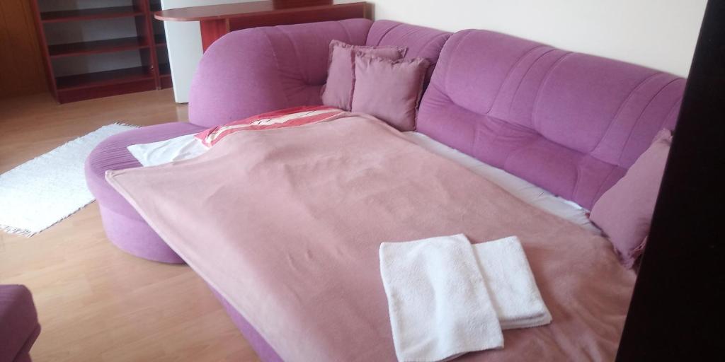 Postel nebo postele na pokoji v ubytování Hotel Priehrada