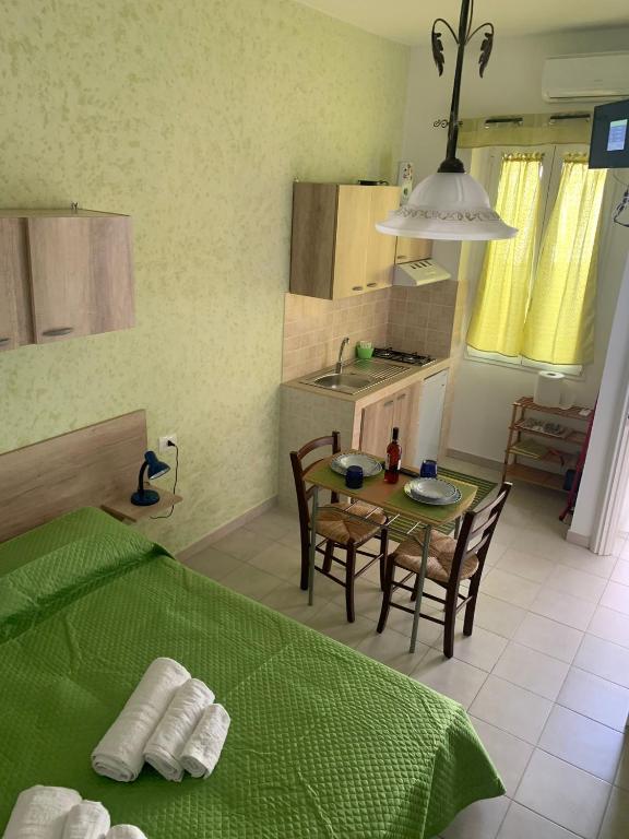 Kuchyň nebo kuchyňský kout v ubytování La Scalinata 2