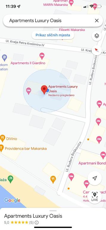 Fotografie z fotogalerie ubytování Apartments Luxury Oasis v destinaci Makarska