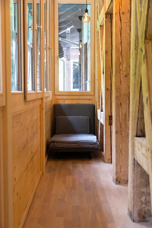 Posezení v ubytování Apartment in historischer Villa mit Parkplatz