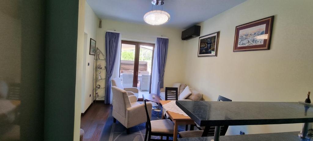 Posezení v ubytování Apartment Ombla