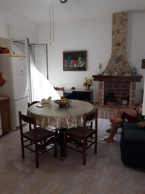 Posezení v ubytování Casa de Candia