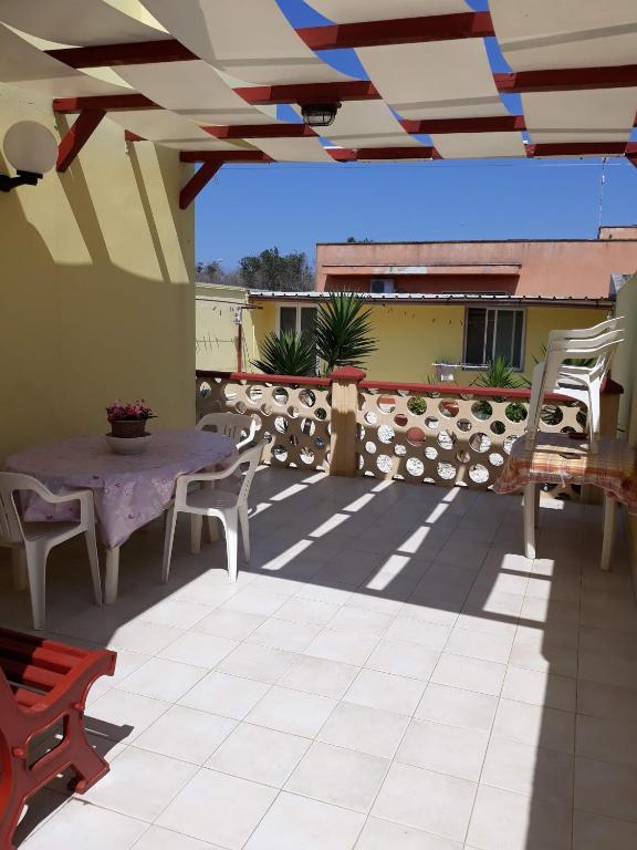 Balkón nebo terasa v ubytování Casa de Candia