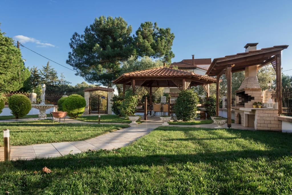 Zahrada ubytování Villa Idilico