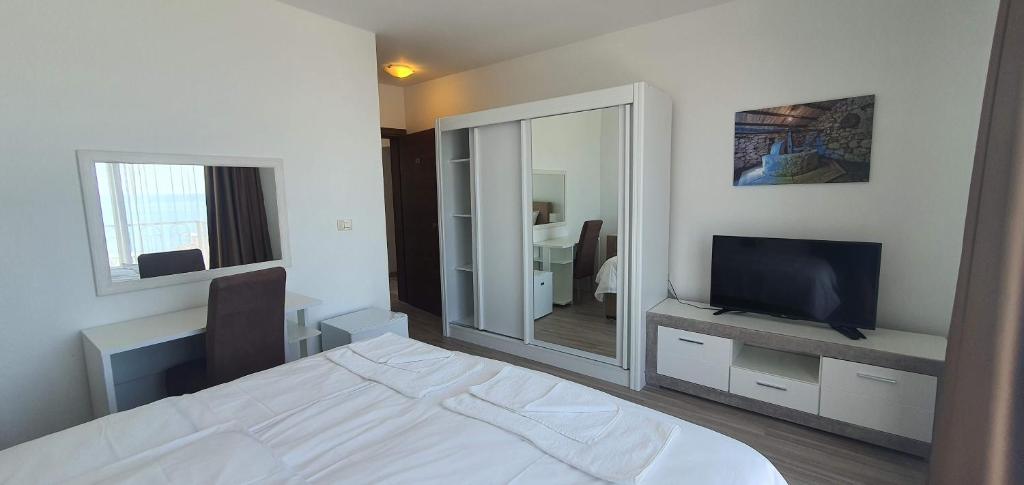TV o dispositivi per l'intrattenimento presso Hotel Svarog