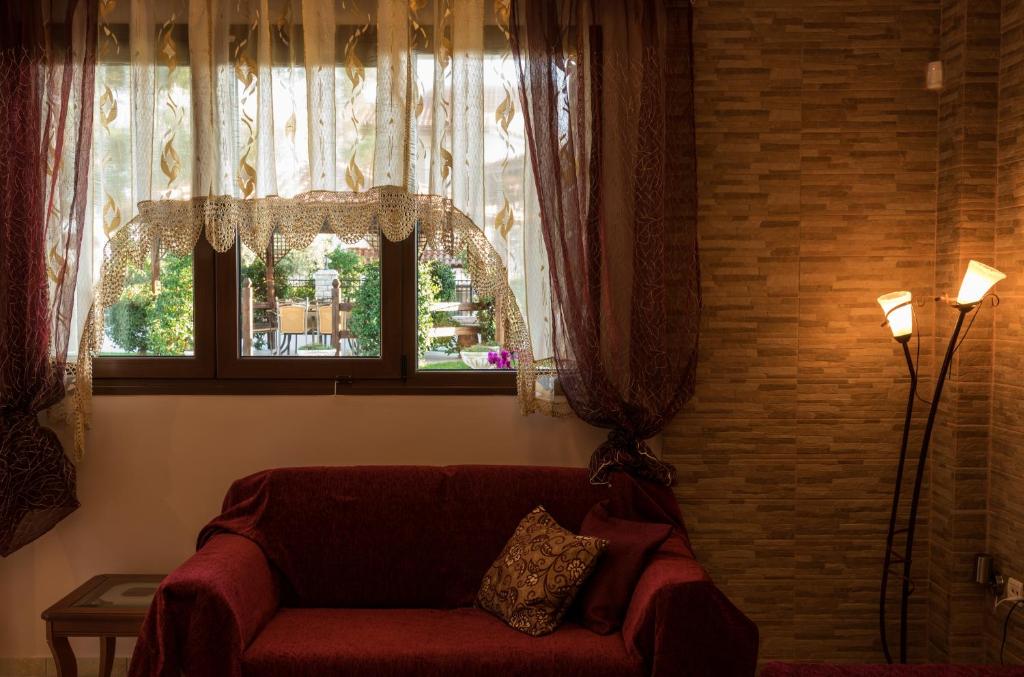 Posezení v ubytování Villa Idilico