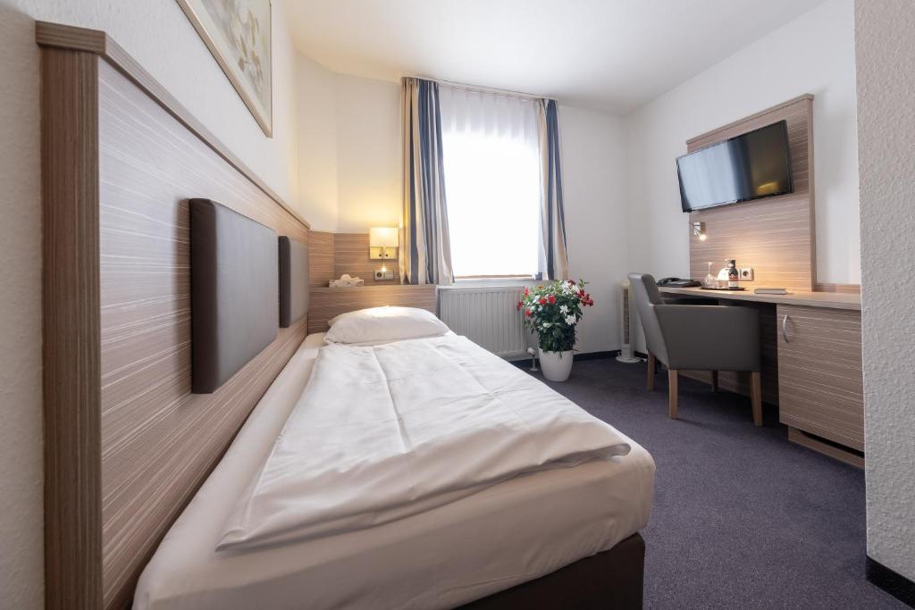 TV a/nebo společenská místnost v ubytování Hotel Bär