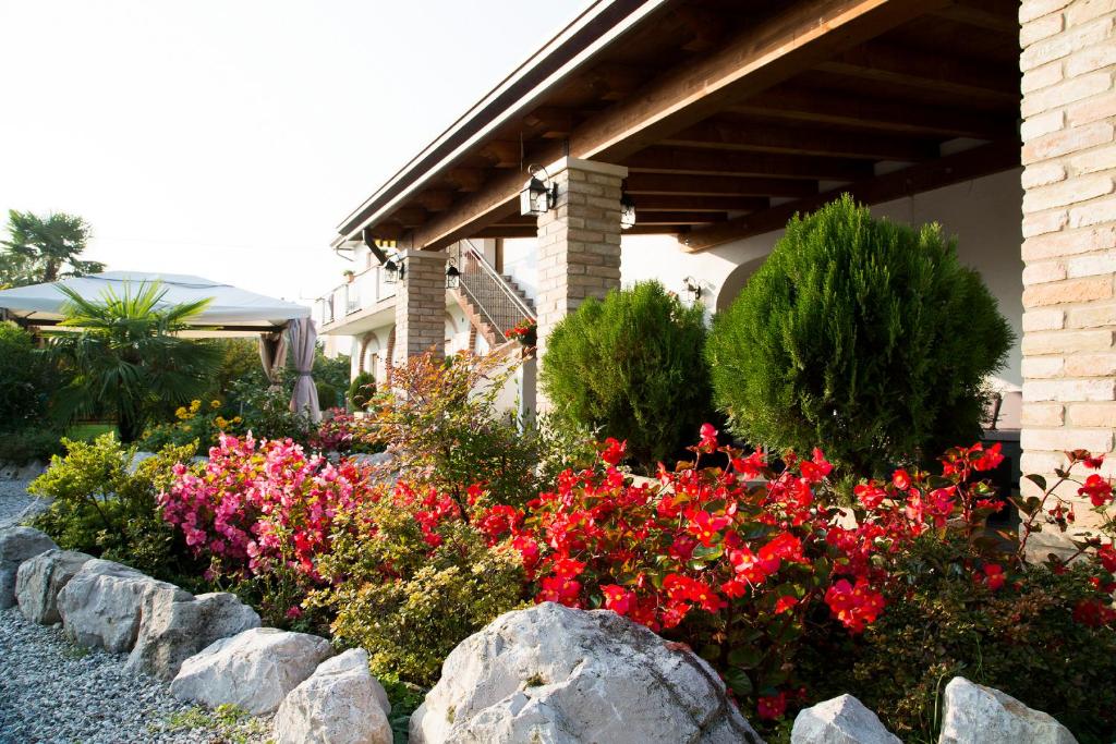 Zahrada ubytování Agriturismo Da Merlo