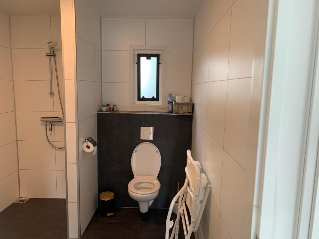 Koupelna v ubytování Chalet Moderna Putten