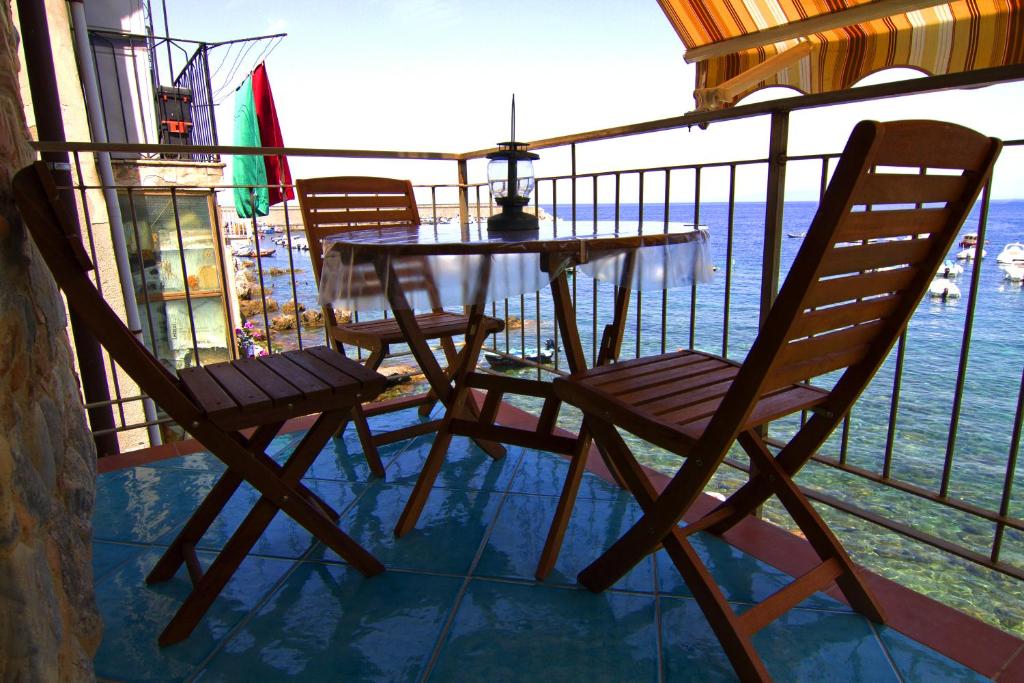 Balcone o terrazza di Casa il Soffio di Eolo