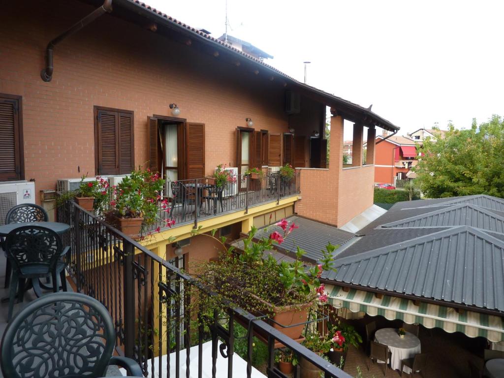 Balkón nebo terasa v ubytování Hotel Belvedere