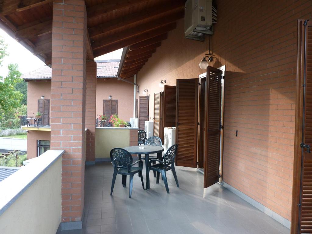 Balkón nebo terasa v ubytování Hotel Belvedere