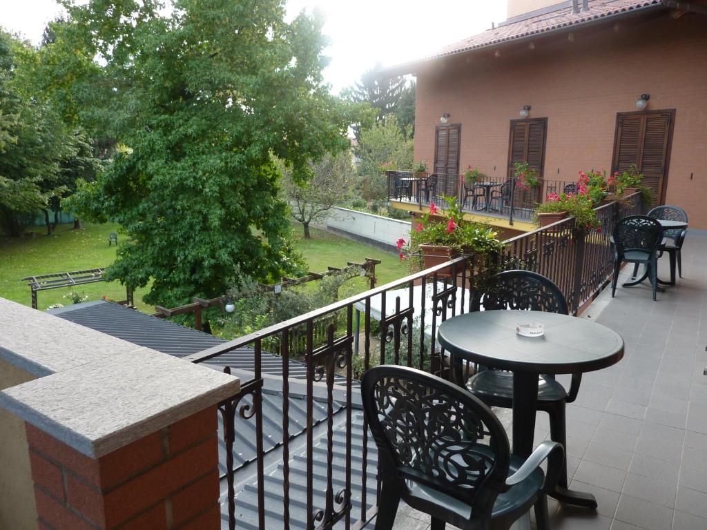 Balkón nebo terasa v ubytování Hotel Belvedere
