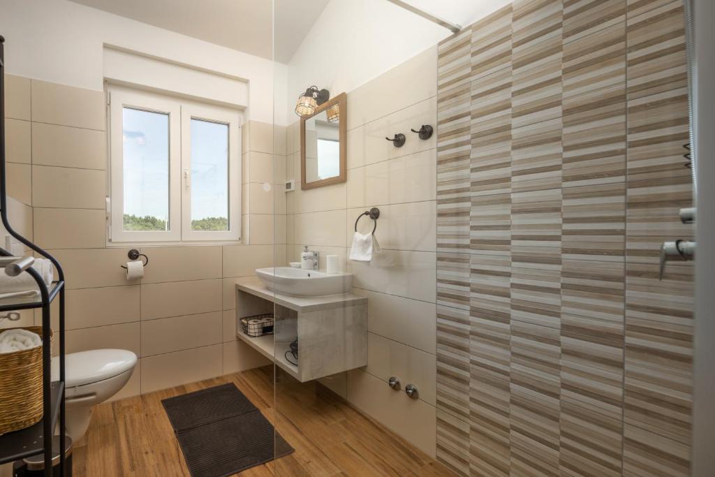 Kúpeľňa v ubytovaní Villa Savičenta