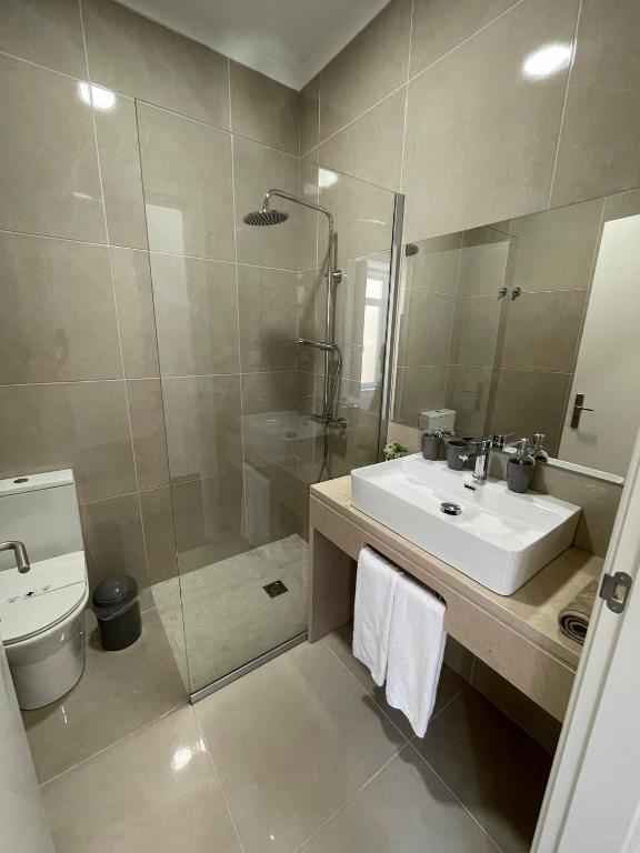 Koupelna v ubytování Concept Guest House