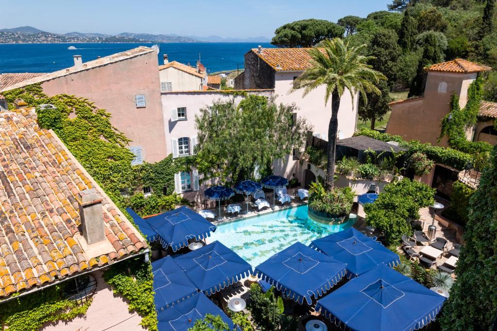 Bazén v ubytování Le Yaca Saint-Tropez nebo v jeho okolí