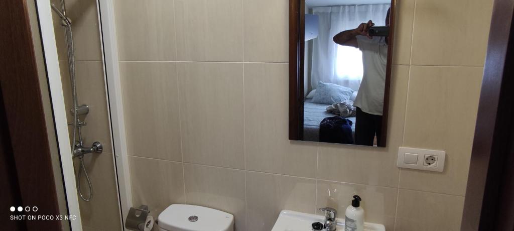 Kúpeľňa v ubytovaní dunas da barra