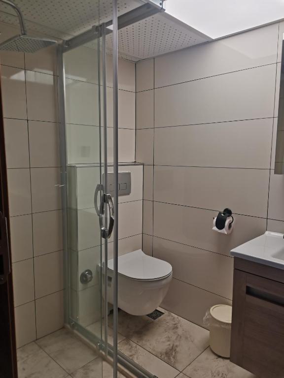 Koupelna v ubytování SIĞACIK SEN KONUK EVİ