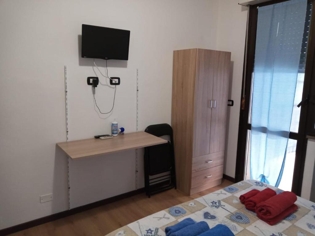 Telewizja i/lub zestaw kina domowego w obiekcie Blu&Blu