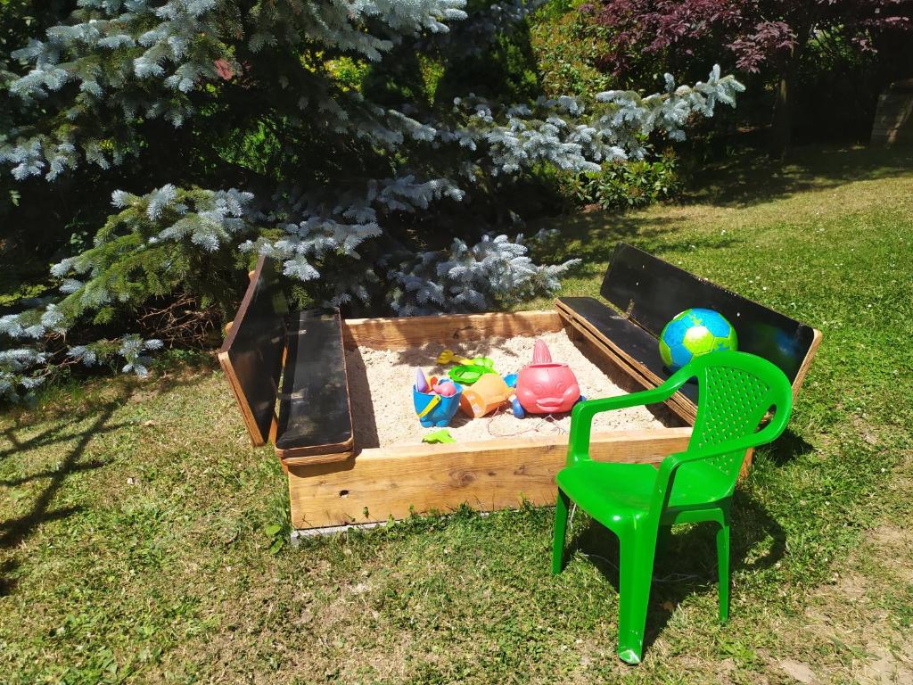 Zahrada ubytování Chata se zahradou