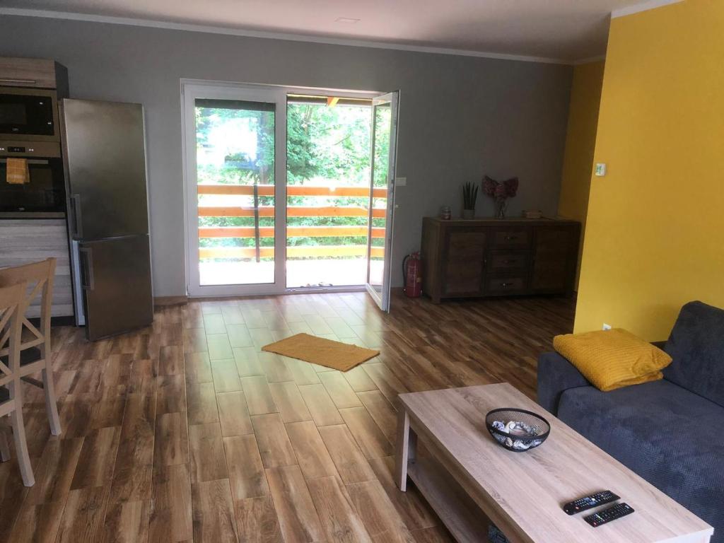 Posezení v ubytování Apartmán Lomňanka