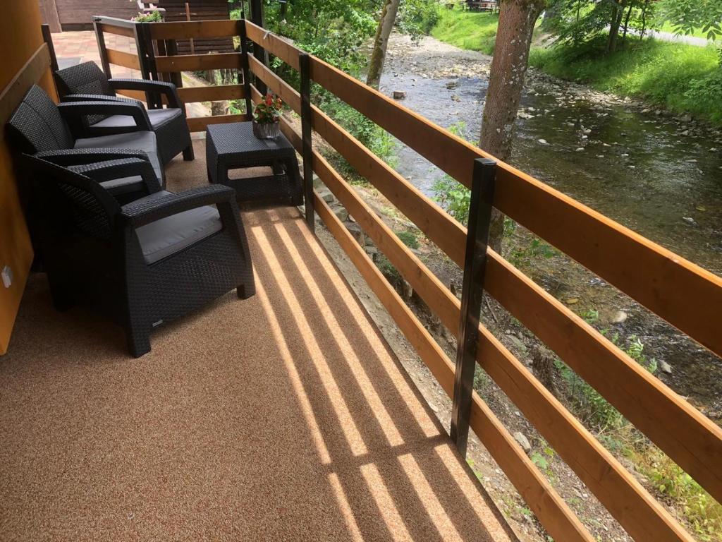 Posezení v ubytování Apartmán Lomňanka