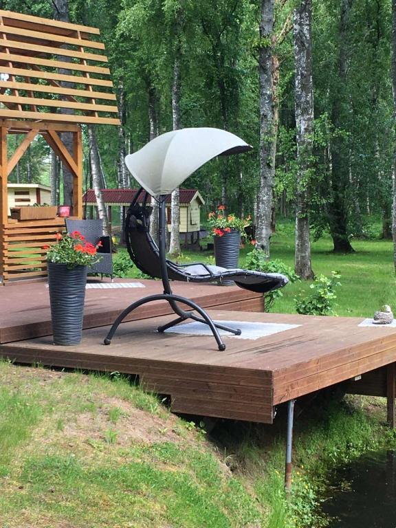 Zahrada ubytování Reinholdi puhkemaja