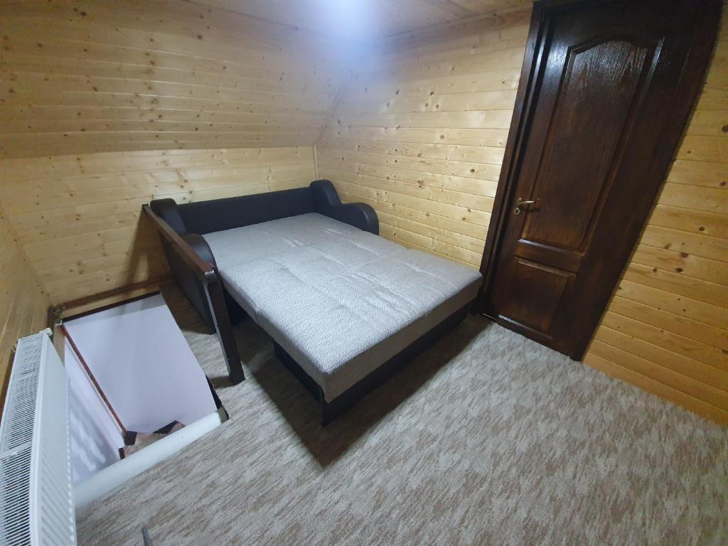 Postel nebo postele na pokoji v ubytování Cabana DEMI