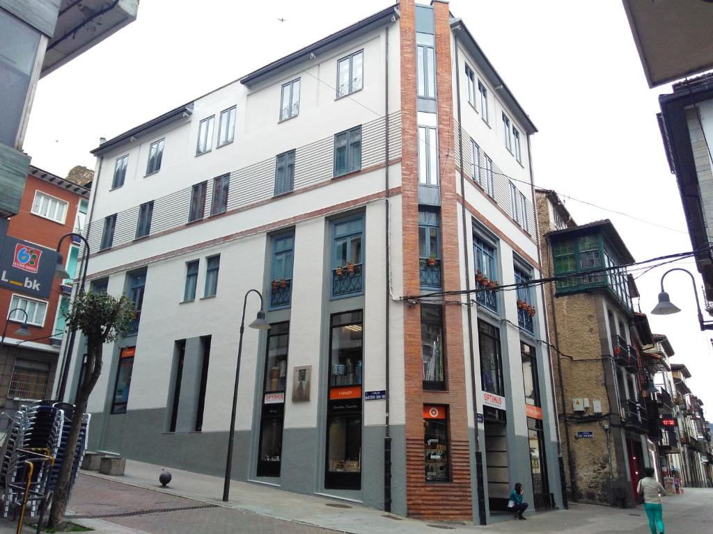 Budova, kde se apartmán nachází