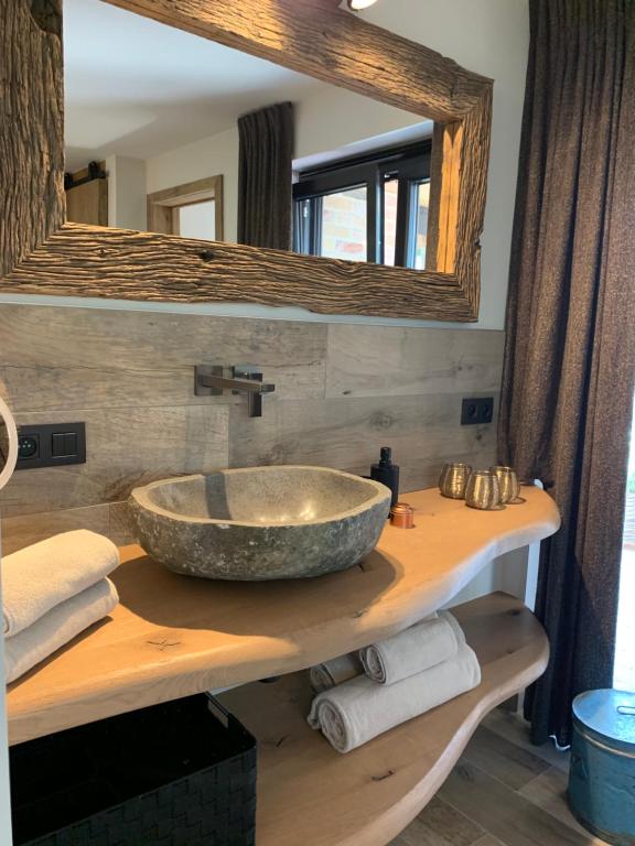 Koupelna v ubytování Vakantiewoning 't Rysselhof