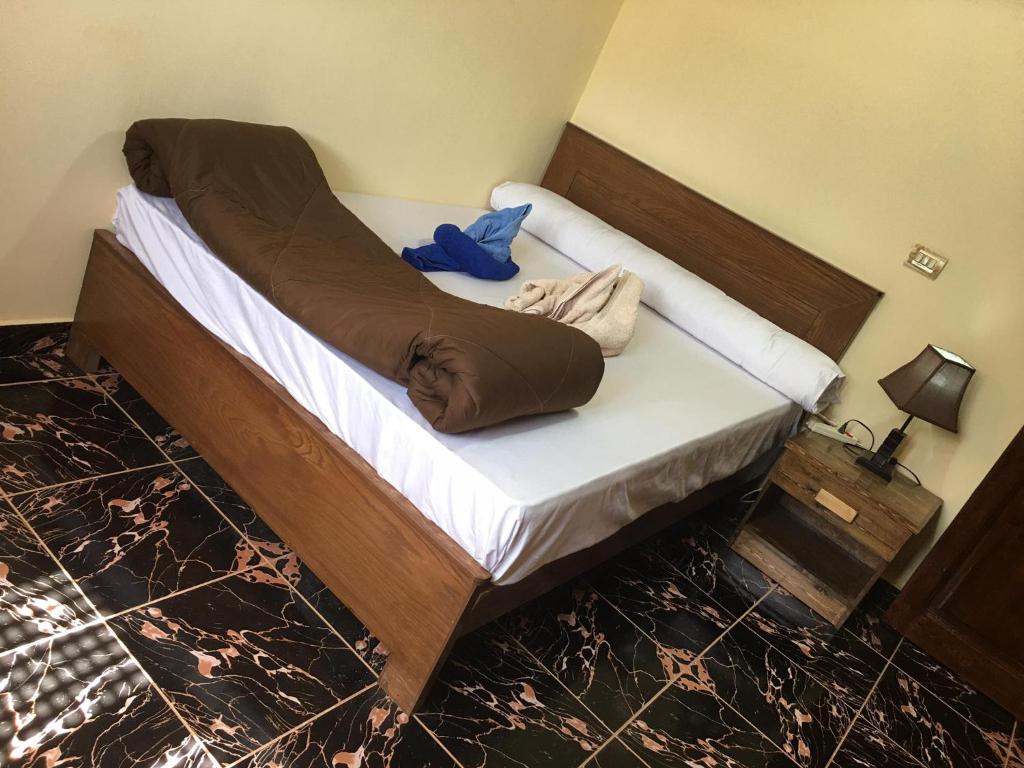 Postel nebo postele na pokoji v ubytování Dahab Home bed&breakfast