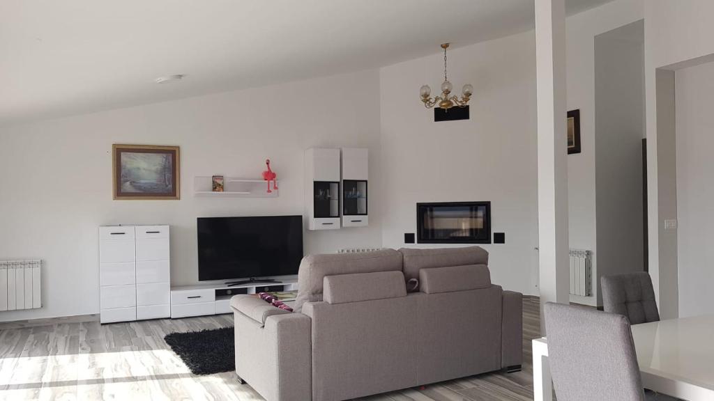 TV a/nebo společenská místnost v ubytování Apartamento Buenavista