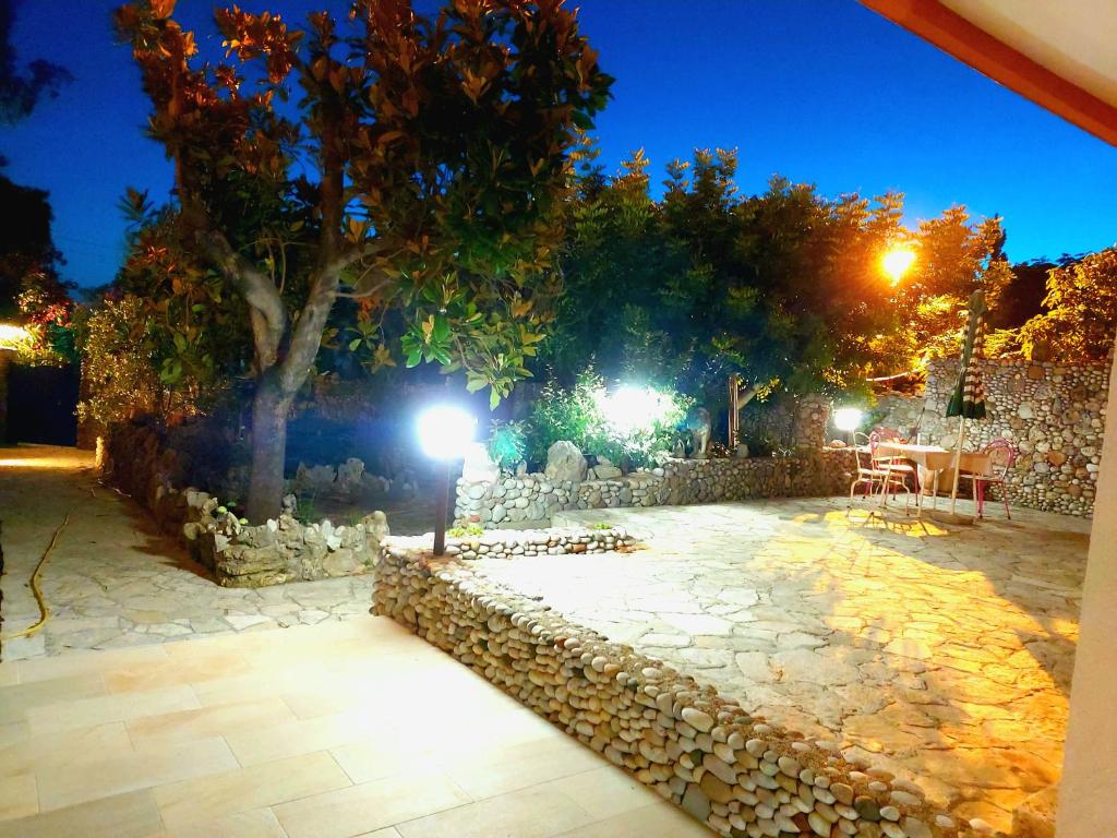 Zahrada ubytování Villa Nadalina